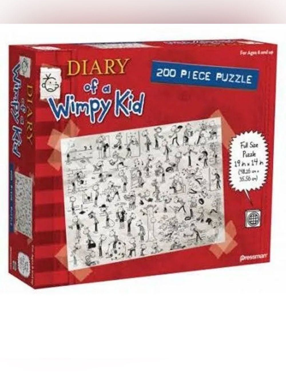 NWT Diary of  a Wimpy Kid Puzzle